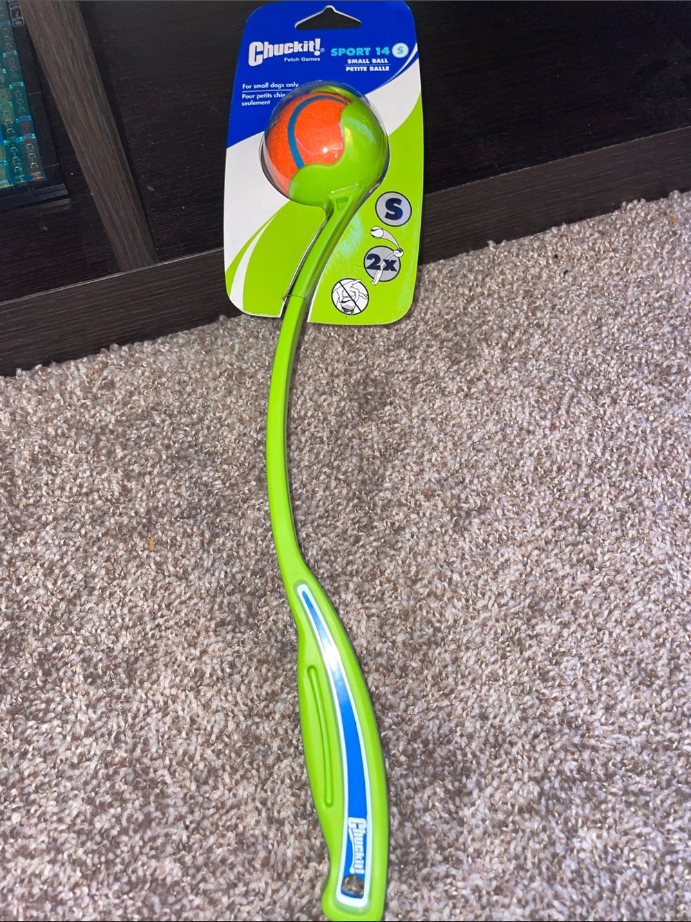 Green Ball Launcher with Orange & Green Ball